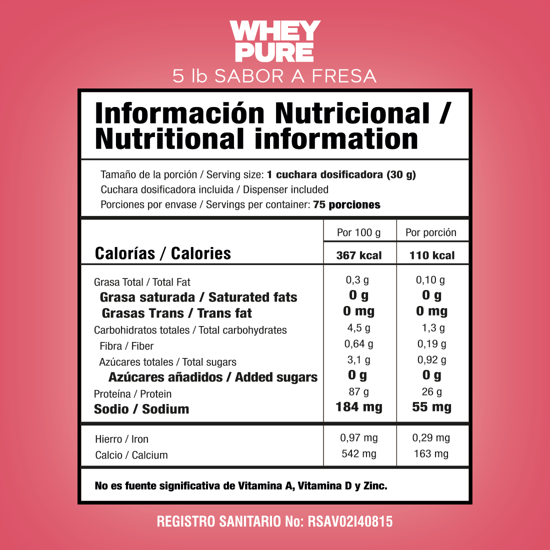 Proteína Hipo. Whey Pure