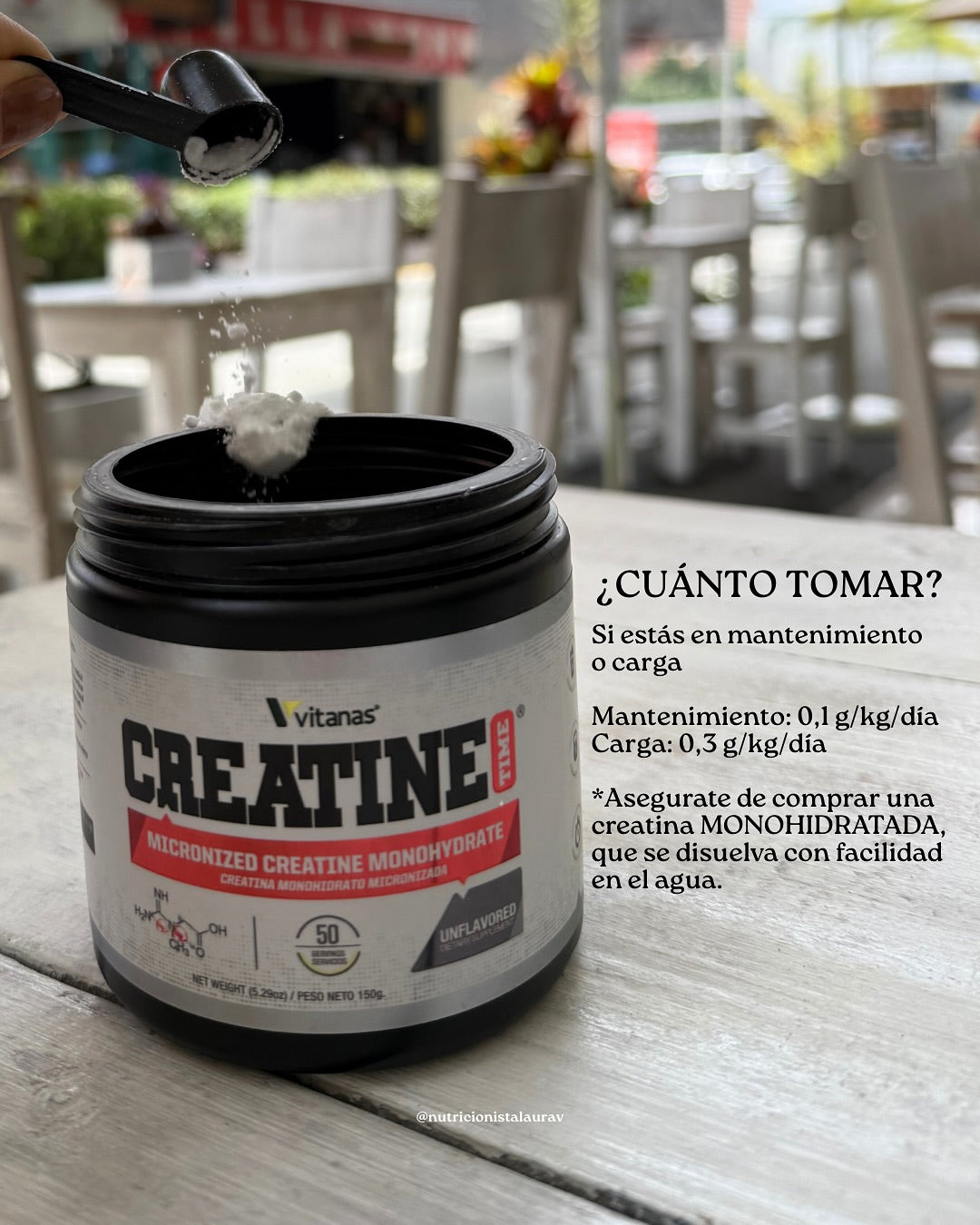 Creatina Time - Vitanas