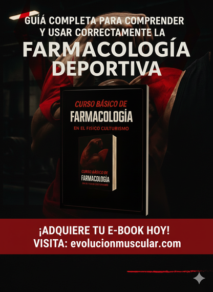 Curso Básico de Farmacología en el Fisicoculturismo: Aprende antes de decidir