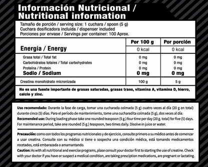 Creatina Ultra Pure 100%
