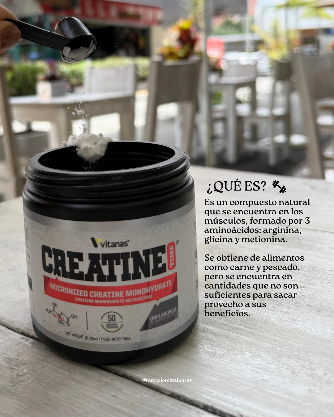 Creatina Time - Vitanas